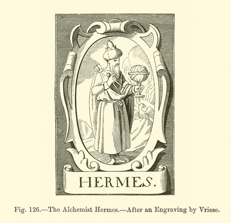 The Alchemist Hermes by French School