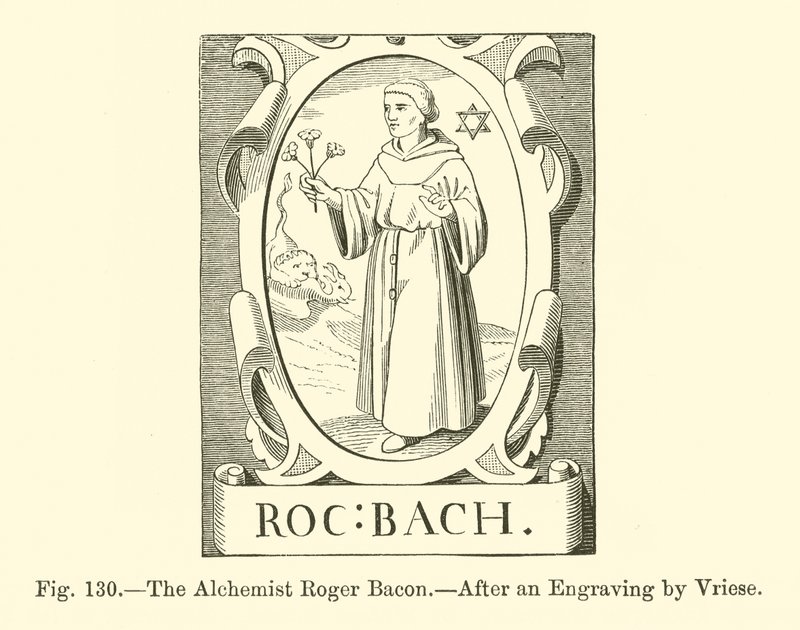 The Alchemist Roger Bacon by French School