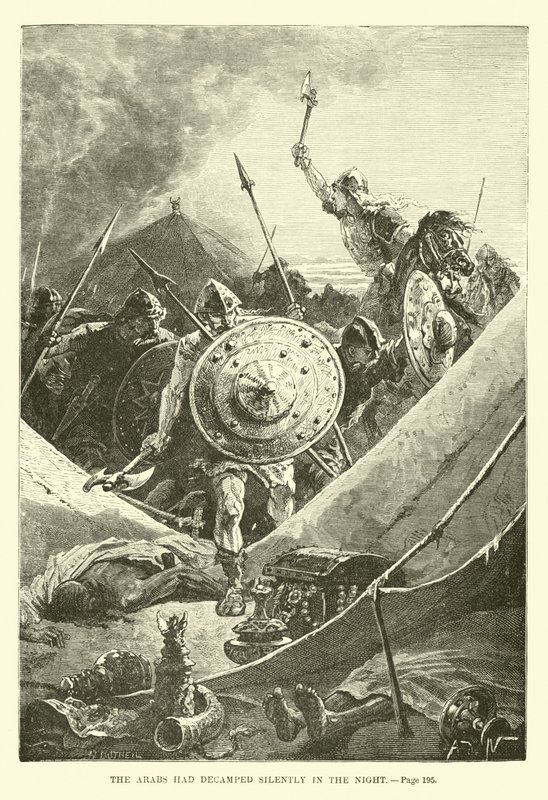 The Arabs Had Decamped Silently in the Night by French School