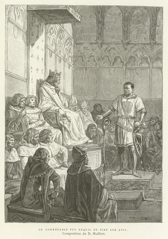 The Constable Was Required to Give His Opinion by French School