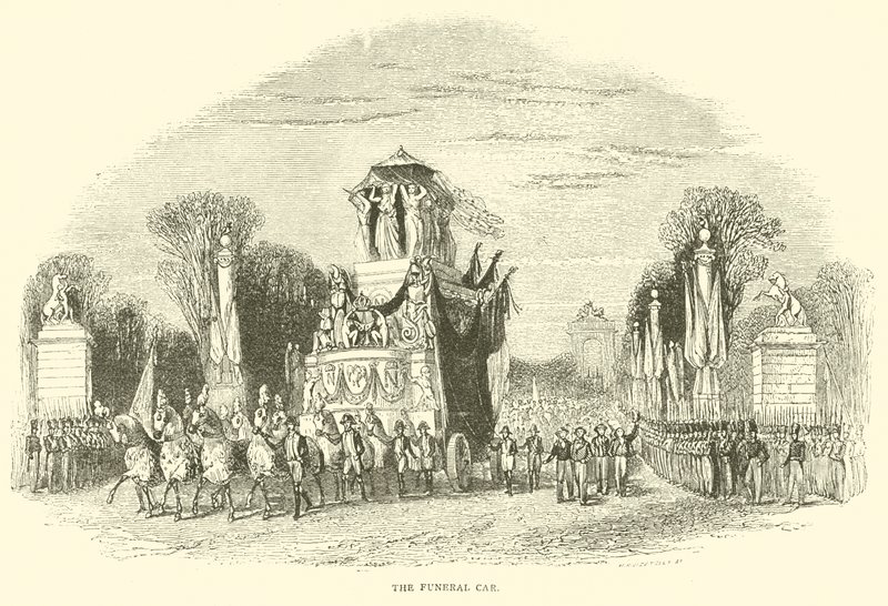 The Funeral Car (engraving) by French School