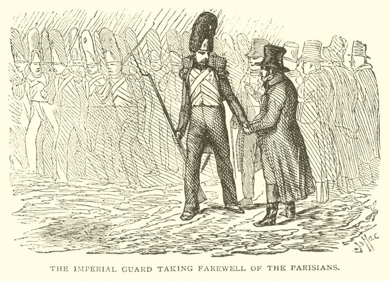 The Imperial Guard Taking Farewell of the Parisians by French School