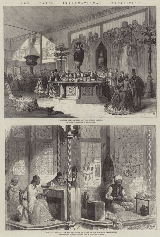 The Paris International Exhibition by French School
