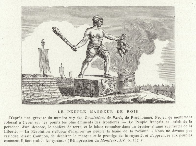 The People, Eater of Kings by French School