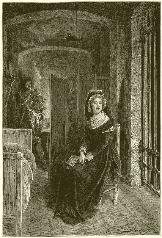 The Queen at the Conciergerie by French School