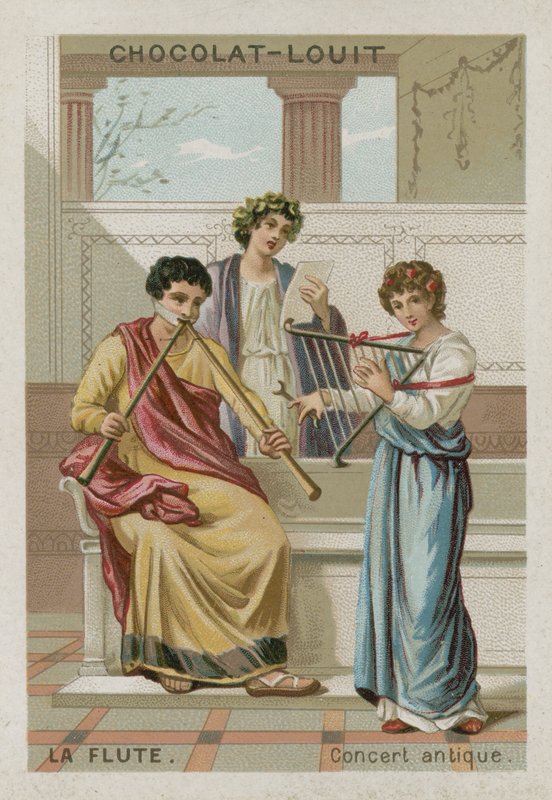 The Flute: Concert in Antiquity by French School