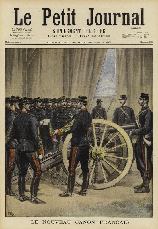 The New French Cannon, 1897 by French School