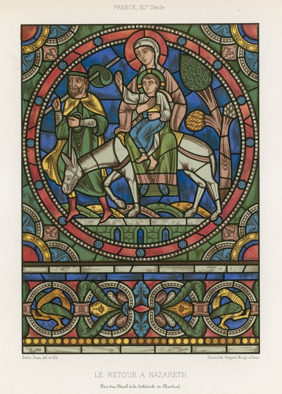 The Return to Nazareth by French School