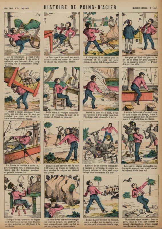 The Story of Steel Fist by French School