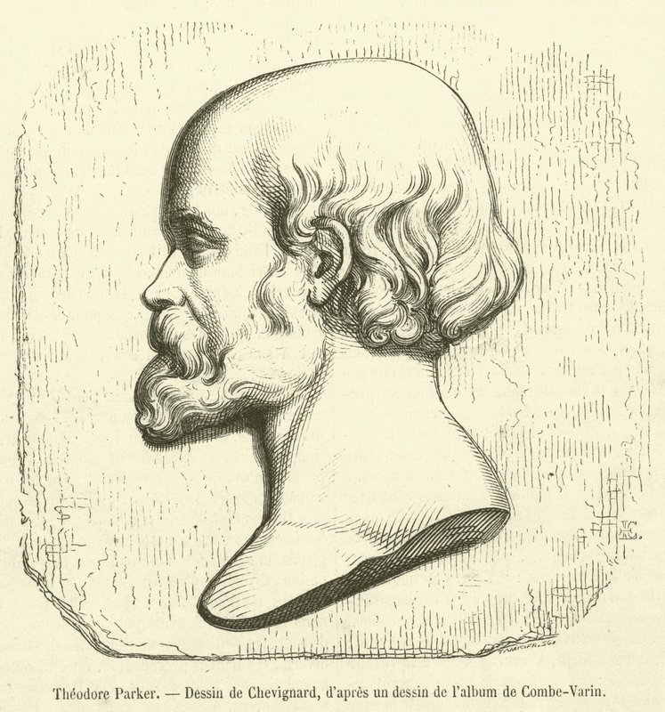 Theodore Parker (engraving) by French School