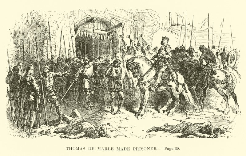 Thomas de Marle Made Prisoner by French School