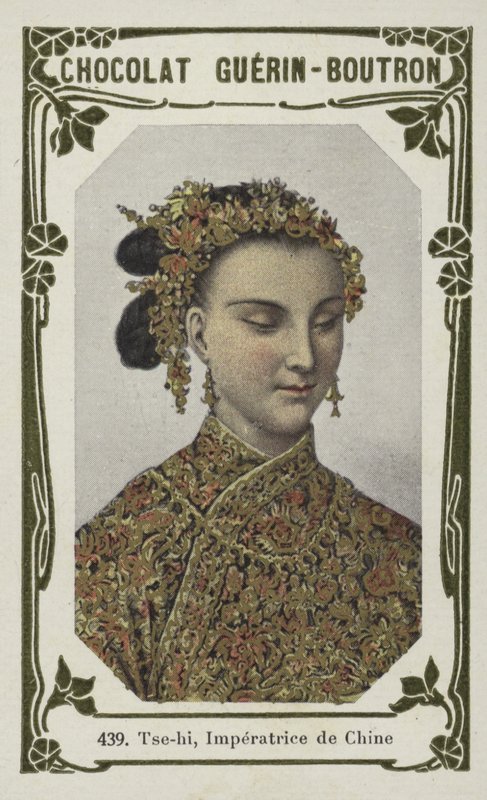 Empress Dowager Cixi of China by French School