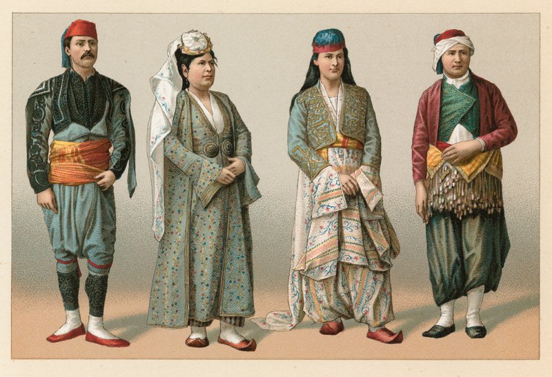 Turkey Costume by French School