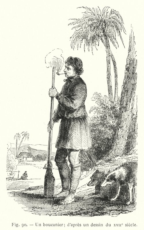 A Buccaneer; After a Drawing from the 17th Century by French School