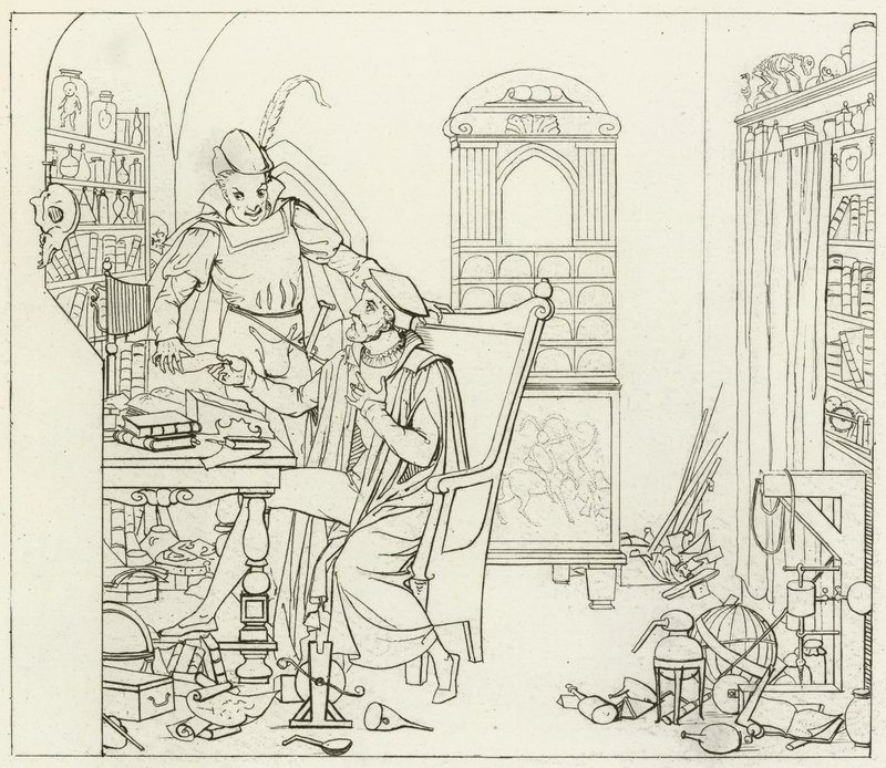 Illustration for Goethe