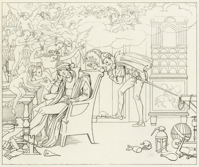 Illustration for Goethe