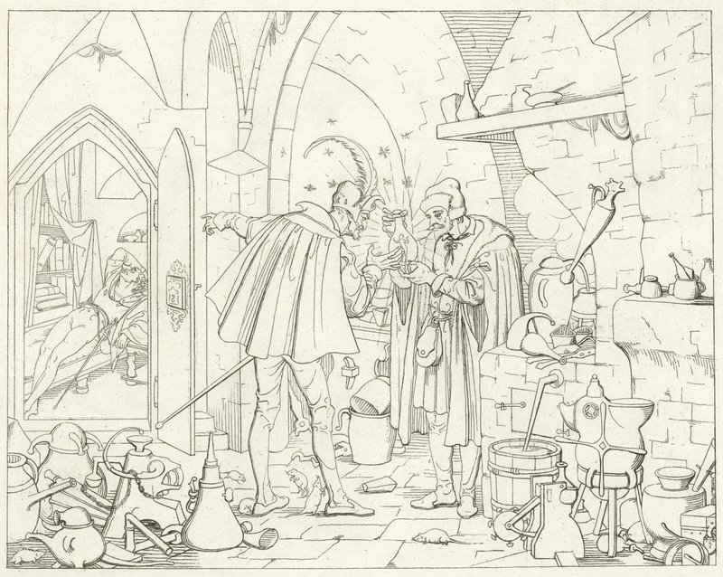Illustration for Goethe