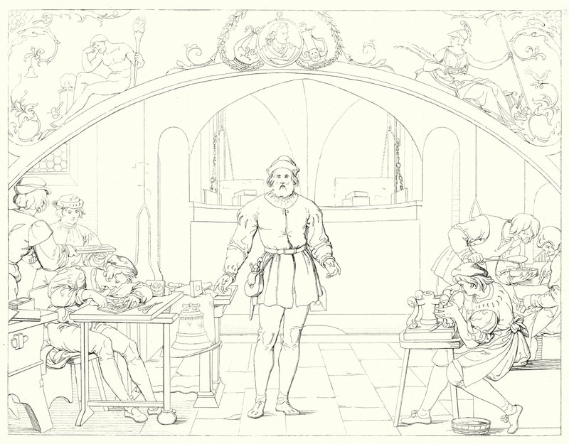 Illustration for Schiller