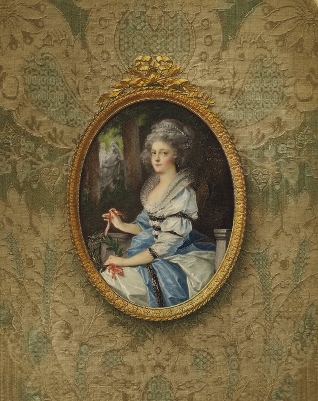 Portrait of Princess Elisabeth Wilhelmine Louise, daughter of Duke Eugene of Wurttemberg, 1788 by Friedrich Heinrich Fuger