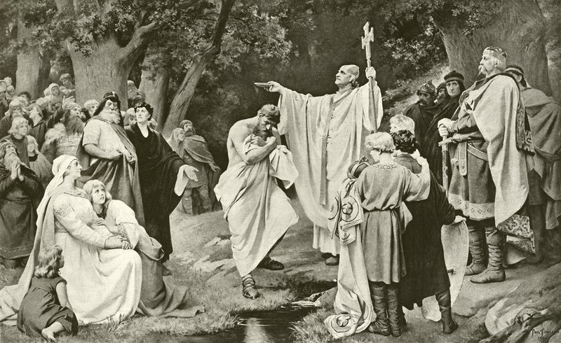 Charlemagne at Witikind