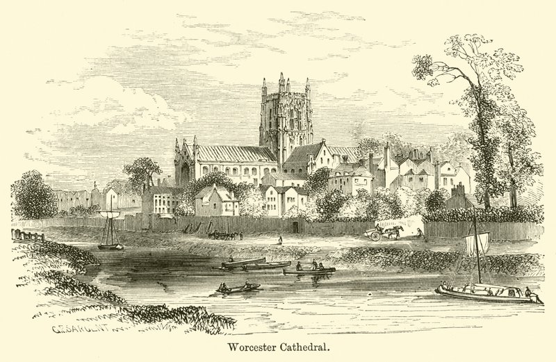 Worcester Cathedral by G. F. Sargent
