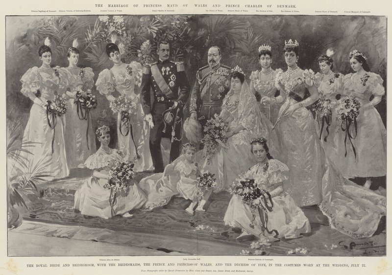 The Marriage of Princess Maud of Wales and Prince Charles of Denmark by G.S. Amato