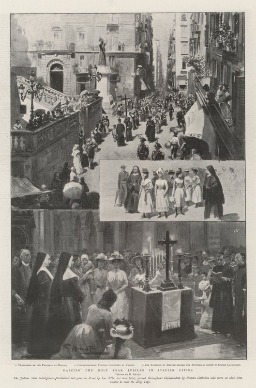 Gaining the Holy Year Jubilee in Italian Cities by G.S. Amato