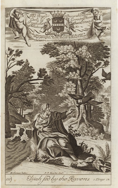 Elijah Fed by the Ravens by G Freman