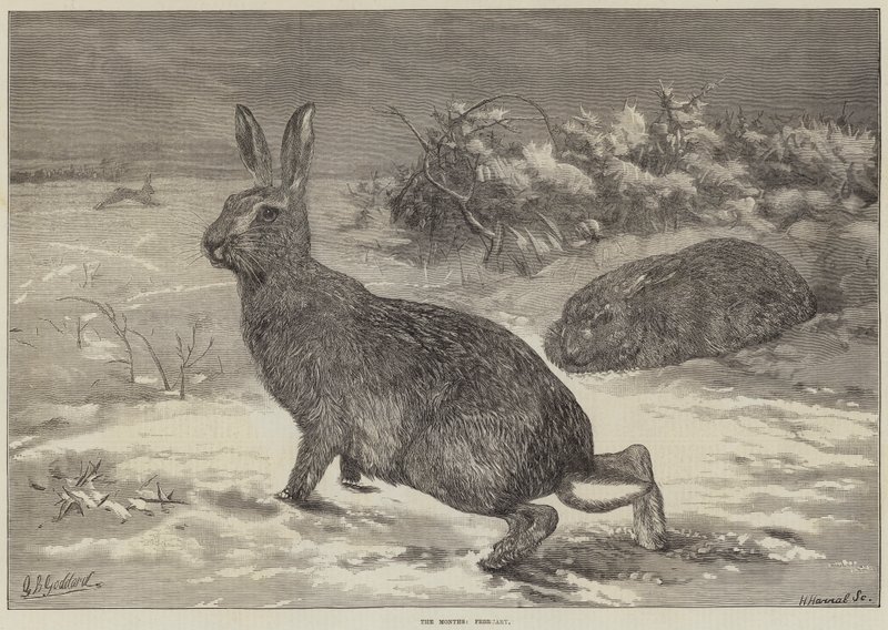 The Months, February by George Bouverie Goddard