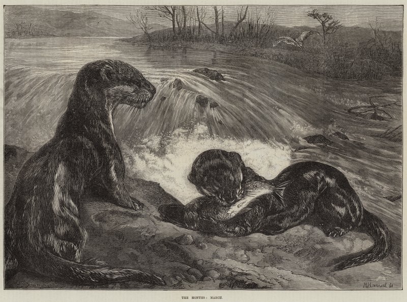 The Months, March by George Bouverie Goddard