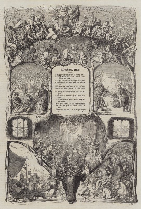 Christmas by George du Maurier