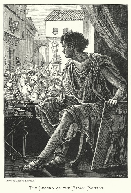 The Legend of the Pagan Painter by George (after) Howard