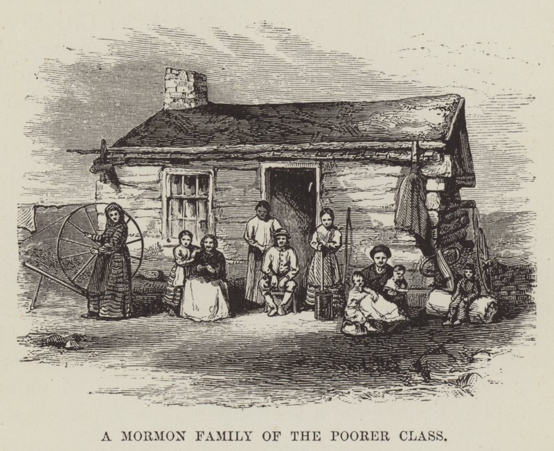 A Mormon Family of the Poorer Class by George Augustus Sala