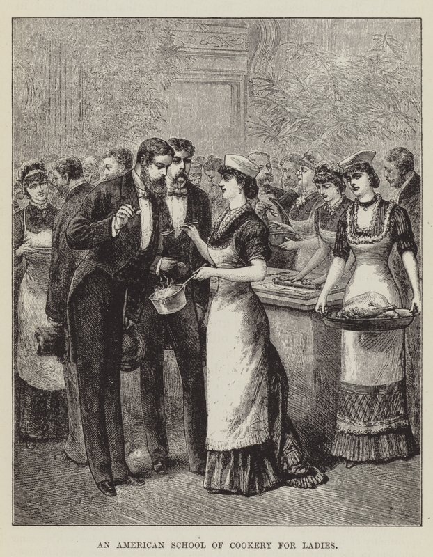 An American School of Cookery for Ladies by George Augustus Sala