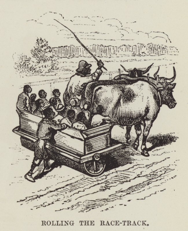 Rolling the Race-Track by George Augustus Sala