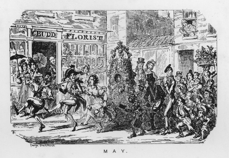 May Day by George Cruikshank