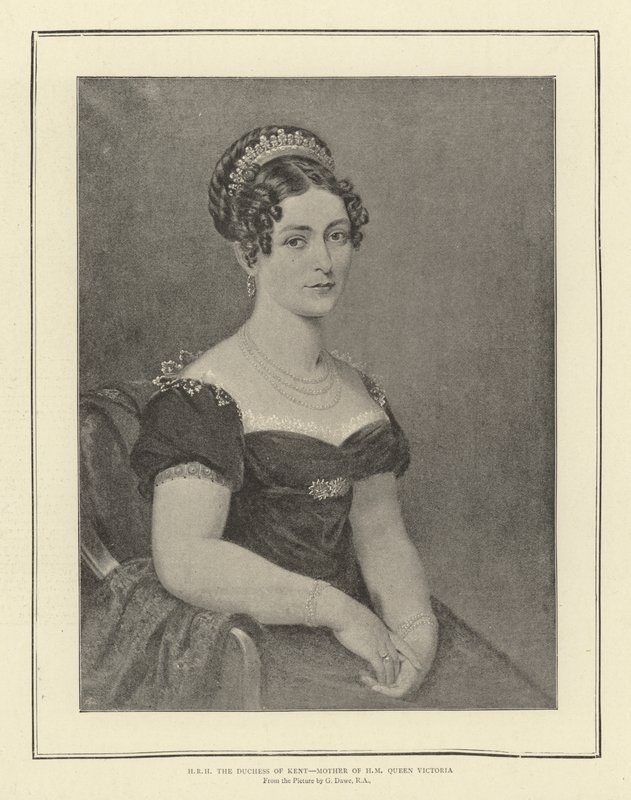 H R H the Duchess of Kent, Mother of H M Queen Victoria by George Dawe