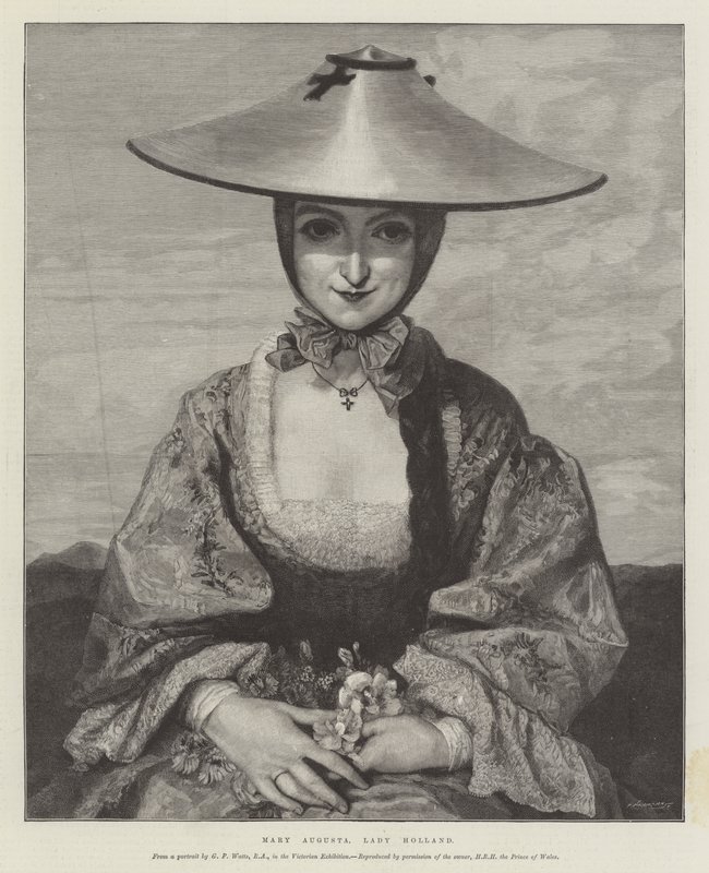 Mary Augusta, Lady Holland by George Frederick Watts