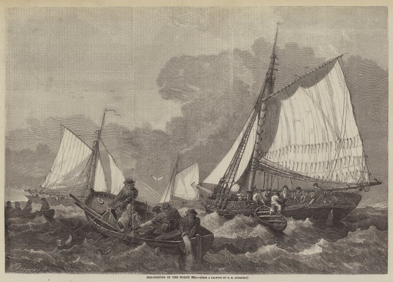 Cod-Fishing in the North Sea by George Henry Andrews