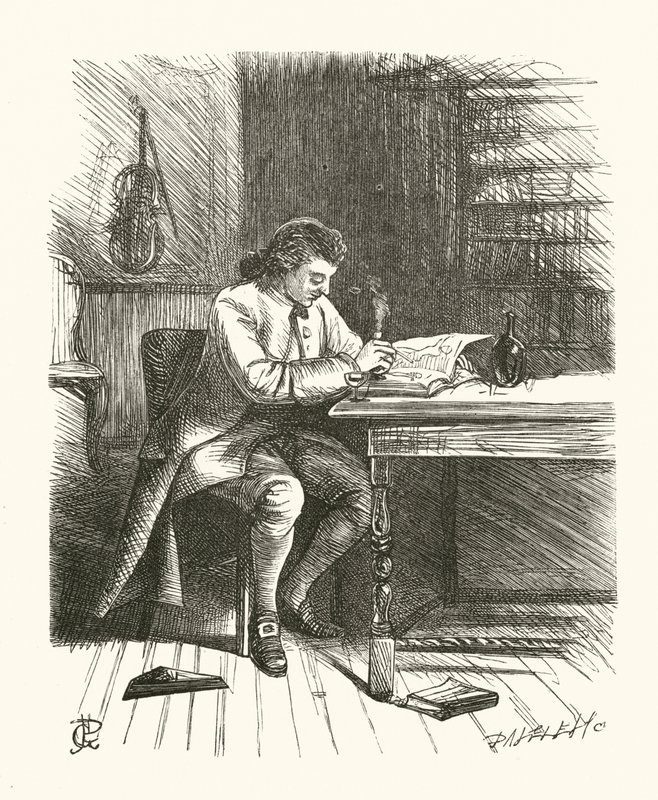 Illustration for A New Simile, In The Manner Of Swift by George John Pinwell