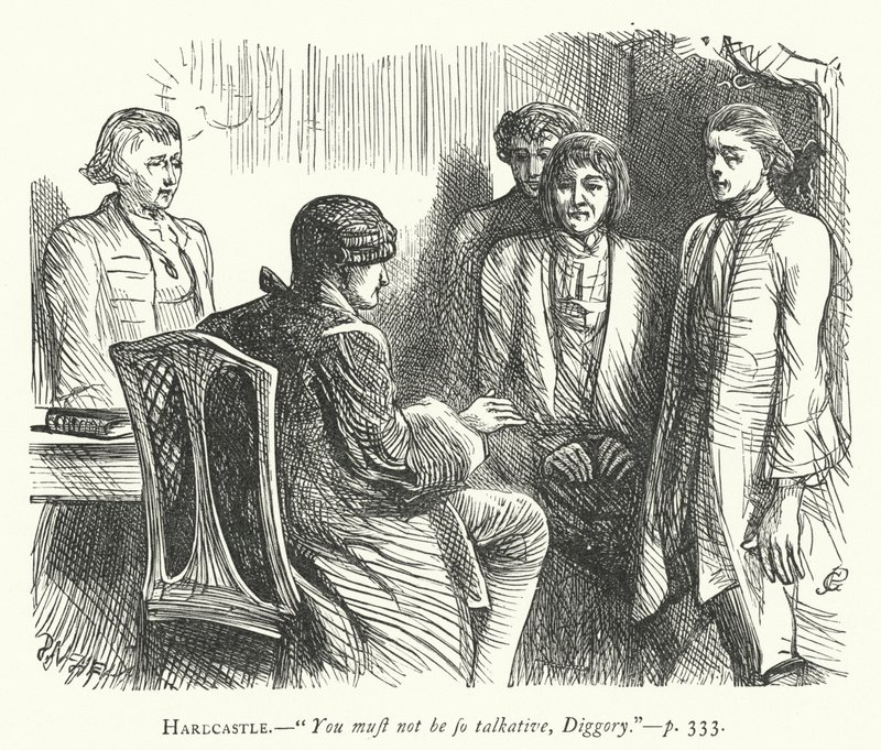 Illustration for She Stoops To Conquer (engraving) by George John Pinwell