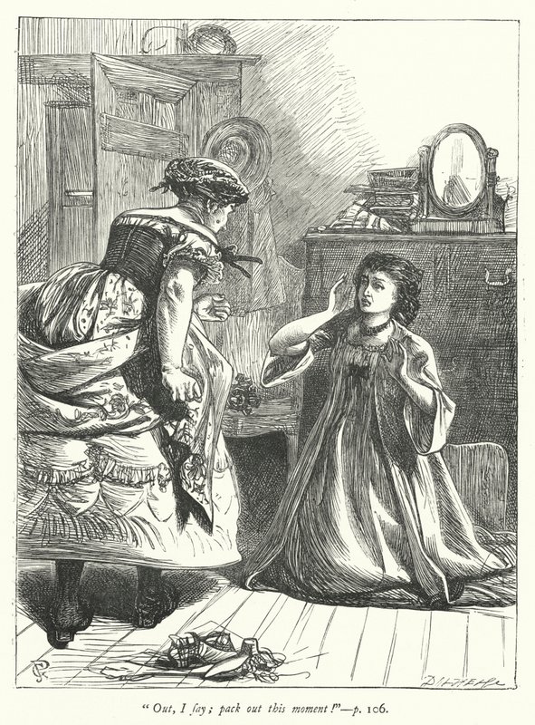 Illustration for The Vicar of Wakefield by George John Pinwell