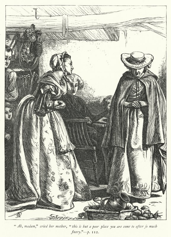 Illustration for The Vicar of Wakefield by George John Pinwell