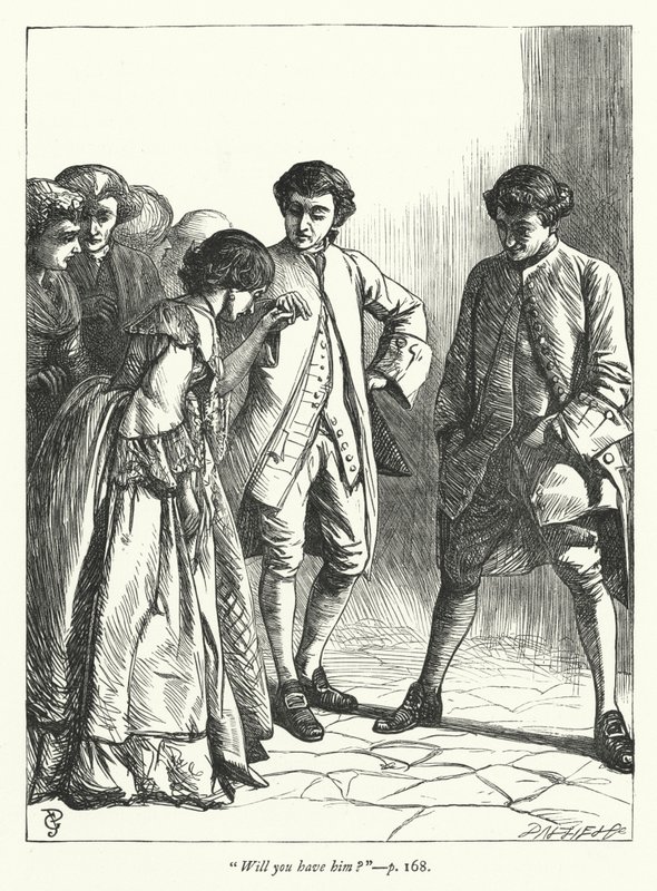 Illustration for The Vicar of Wakefield by George John Pinwell