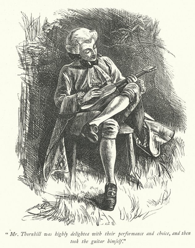 Illustration for The Vicar of Wakefield (engraving) by George John Pinwell