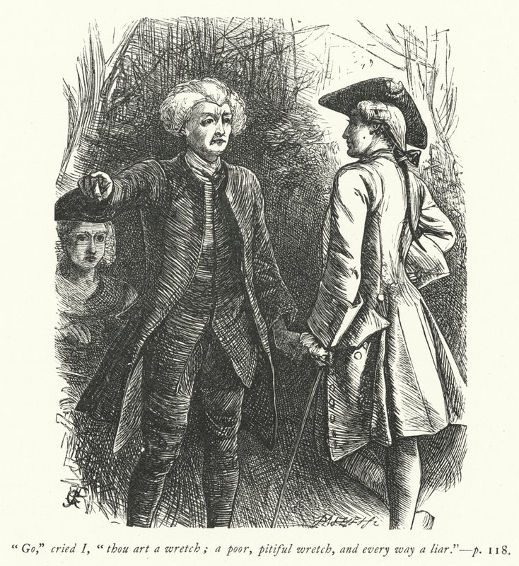 Illustration for The Vicar of Wakefield (engraving) by George John Pinwell