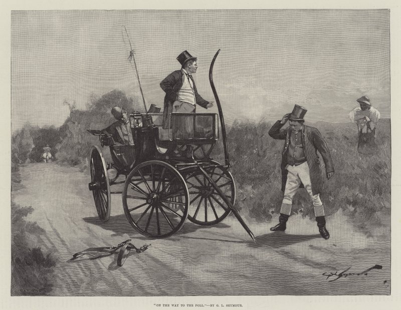 On the Way to the Poll by George L. Seymour