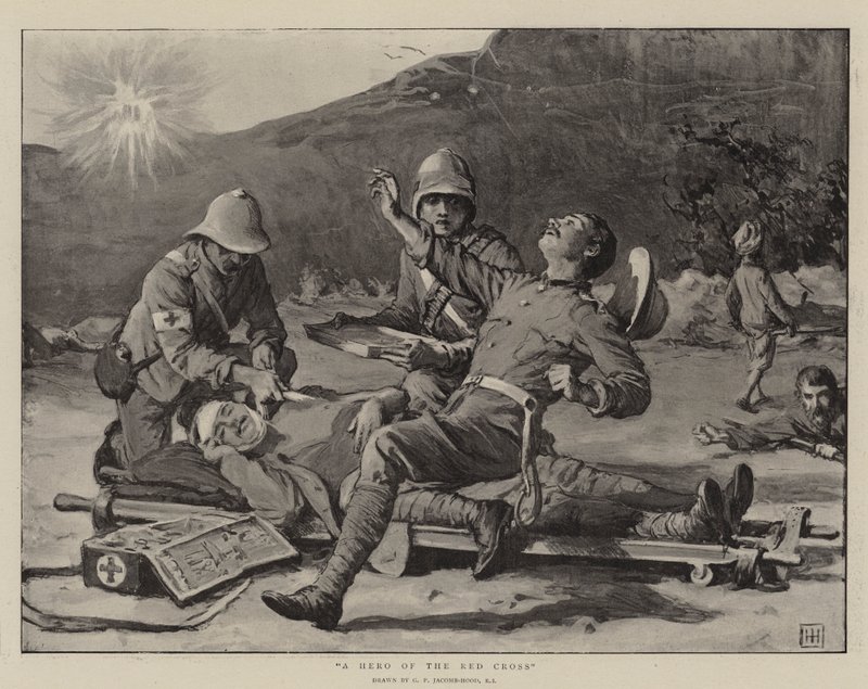 A Hero of the Red Cross by George Percy Jacomb Hood