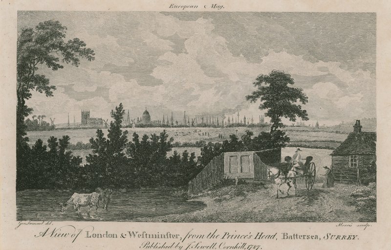 A View of London and Westminster by George Samuel Elgood