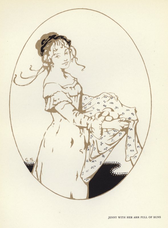 Illustration for The Happy Hypocrite by Max Beerbohm by George Sheringham